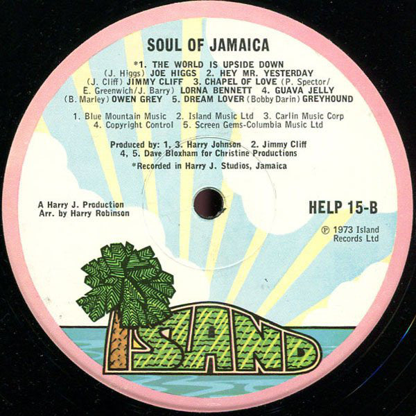 Various : Soul Of Jamaica (LP, Comp, Pin)