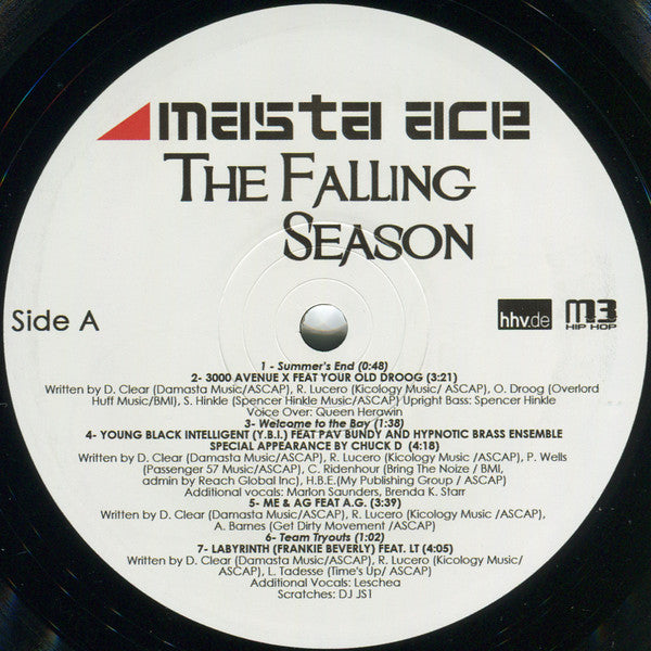 Masta Ace : The Falling Season (2xLP, Album)