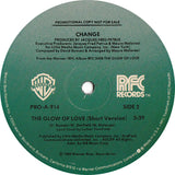 Change : The Glow Of Love (12", Promo)