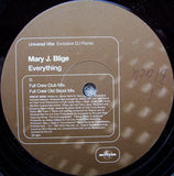 Mary J. Blige : Everything (12", Promo)