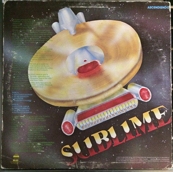 Sublime (10) : Ascendiendo (LP, Album)