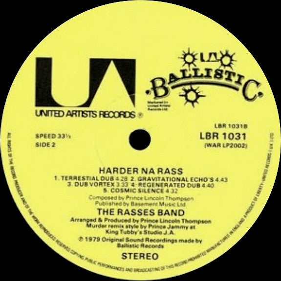 The Rass-Es Band* : Harder Na Rass (LP, Album)