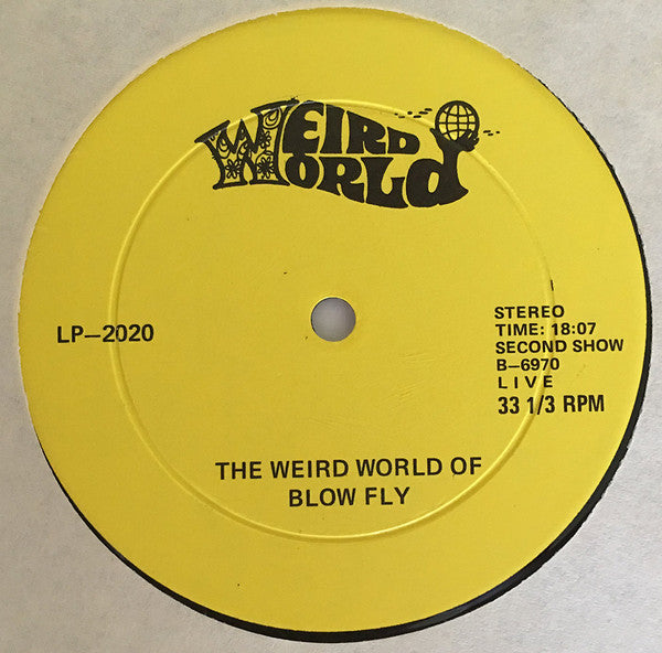 Blowfly : The Weird World Of Blowfly (LP, Album)