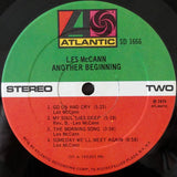 Les McCann : Another Beginning (LP, Album, Pre)