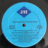 Boogie Down Productions : My Philosophy (12", SRC)