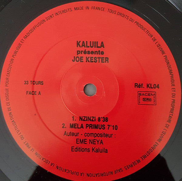 Kester Emeneya : Jo Kester Emeneya (LP)