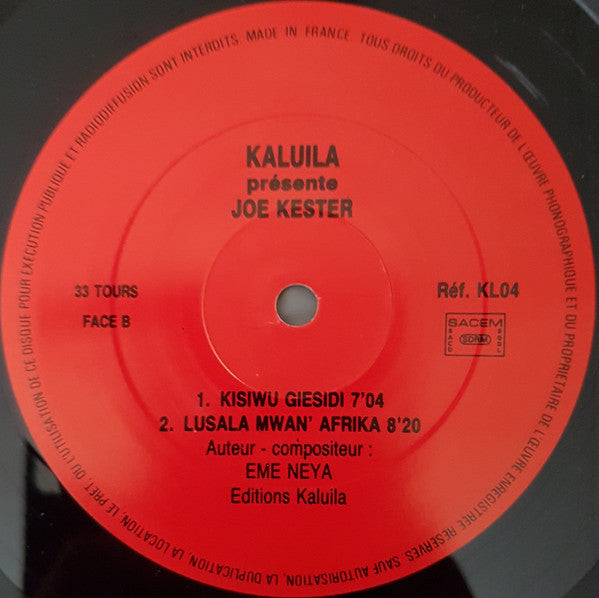 Kester Emeneya : Jo Kester Emeneya (LP)