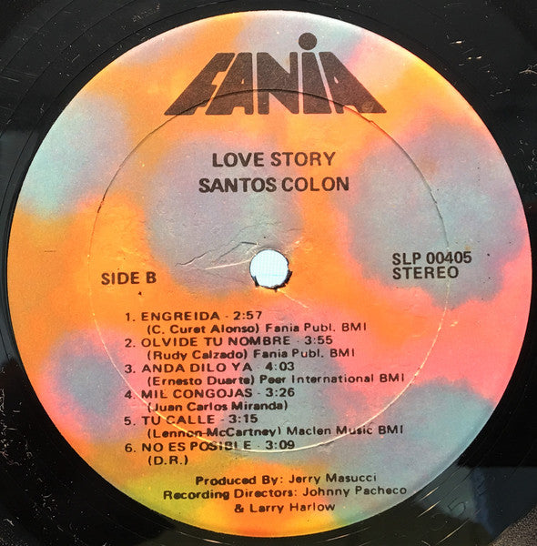 Santos Colon* : Love Story (LP, Album)