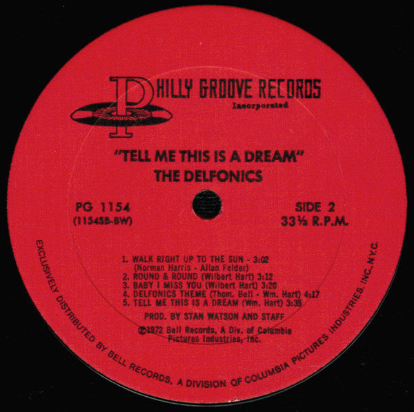 The Delfonics : Tell Me This Is A Dream (LP, Album, Bes)