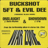 Buckshot, 5FT* & Evil Dee : Onslaught & Showdown (12", Promo)