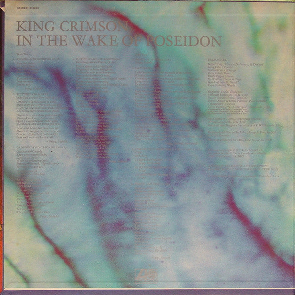 King Crimson : In The Wake Of Poseidon (LP, Album, PR )