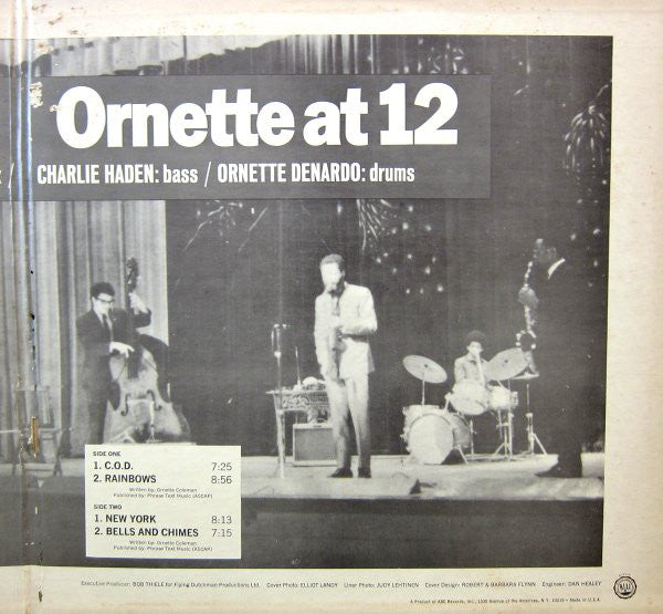 Ornette Coleman : Ornette At 12 (LP, Album)