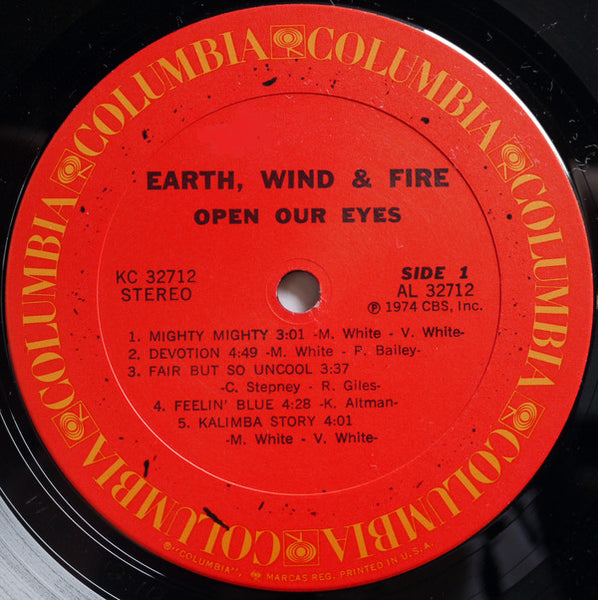 Earth, Wind & Fire : Open Our Eyes (LP, Album)