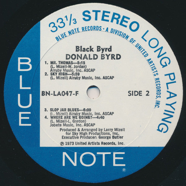 Donald Byrd : Black Byrd (LP, Album, All)