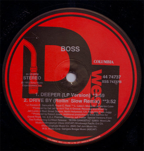 Bo$$* : Deeper (12")