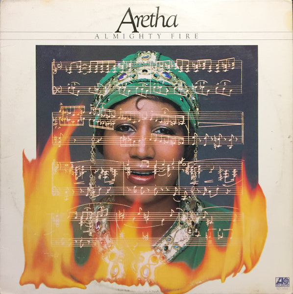 Aretha* : Almighty Fire (LP, Album, RI,)