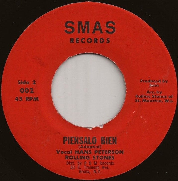 Tony Bingo (3) / Hans Peterson, Rolling Stones* : Petite Fille / Piensalo Bien (7")