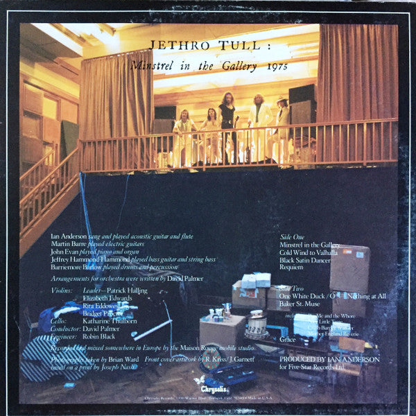 Jethro Tull : Minstrel In The Gallery (LP, Album, Club)