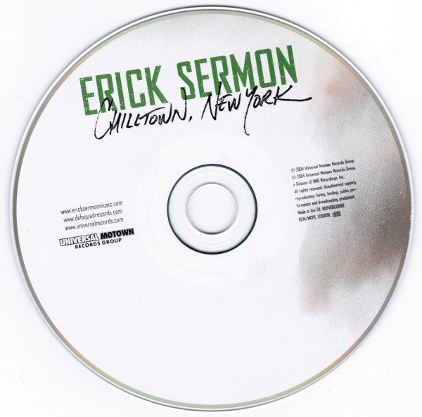 Erick Sermon : Chilltown, New York (CD, Album, Enh)