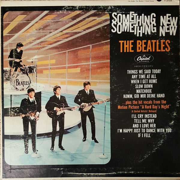 The Beatles : Something New (LP, Album, Mono, RP, Scr)