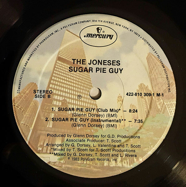 The Joneses : Sugar Pie Guy (12")