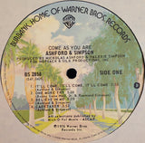 Ashford & Simpson : Come As You Are (LP, Album, Win)