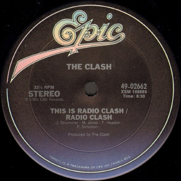 The Clash : This Is Radio Clash (12")