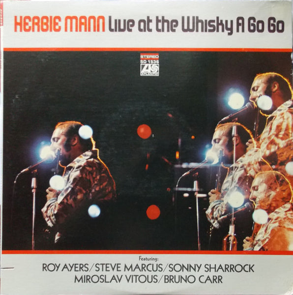 Herbie Mann : Live At The Whisky A Go Go (LP, Album, MO )