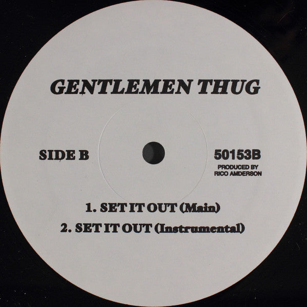 Gentlemen Thug : It's U / Set It Out (12")