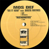 Mos Def : Ms. Fat Booty / Do It Now / Mathematics (12", Promo)