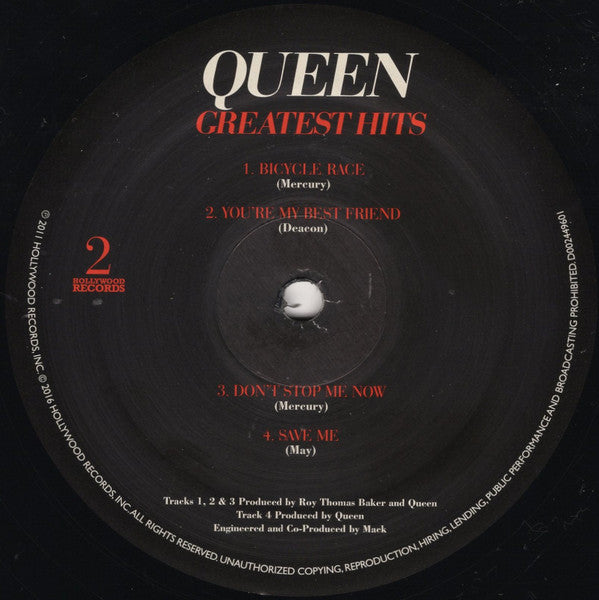 Queen : Greatest Hits (2xLP, Comp, RE, 180)