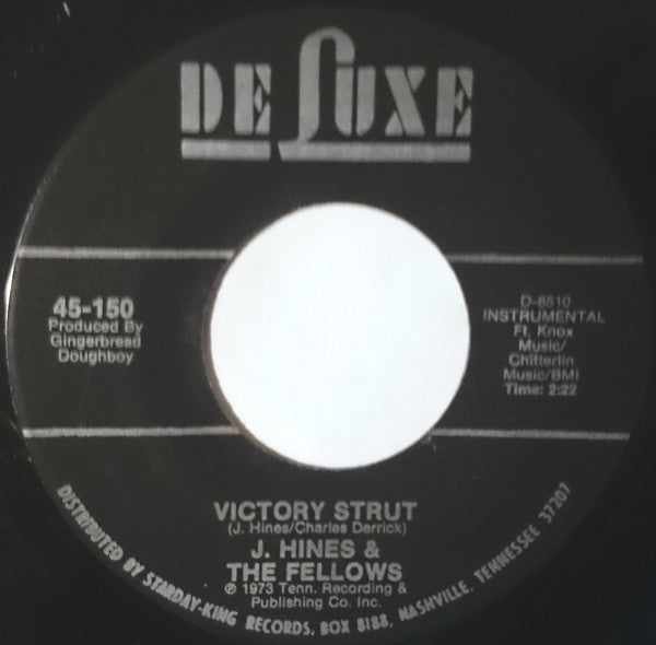 J. Hines & The Fellows : Camelot Time / Victory Strut (7")