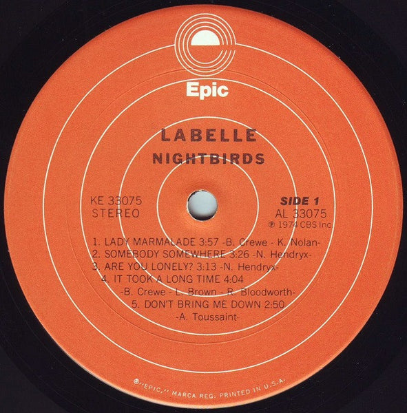 LaBelle : Nightbirds (LP, Album, San)