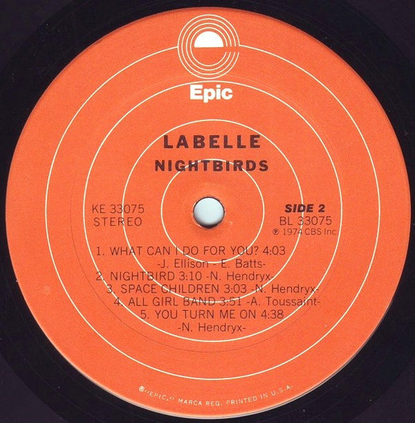 LaBelle : Nightbirds (LP, Album, San)