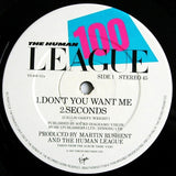 The Human League : Don't You Want Me (12", Single)