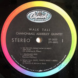 The Cannonball Adderley Quintet : 74 Miles Away / Walk Tall (LP, Album, Scr)