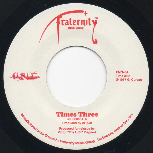 Arabi : Times Three / Before It's Over (7", RE)