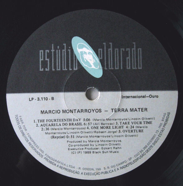 Marcio Montarroyos : Terra Mater (LP, Album)