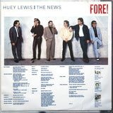 Huey Lewis And The News* : Fore! (LP, Album, Pit)