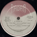 Status IV : You Ain't Really Down (12", Single)