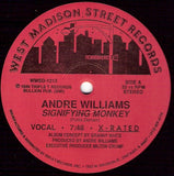 Andre Williams (2) : Signifying Monkey (12")