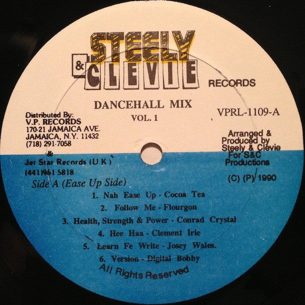 Various : Nah Ease Up Dancehall Mix Vol. 1 (LP, Comp, Mixed)