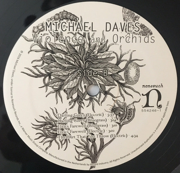 Michael Daves : Violence and Orchids (LP, Album)
